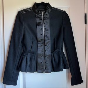 BCBGMaxAzria feminine utilitarian jacket